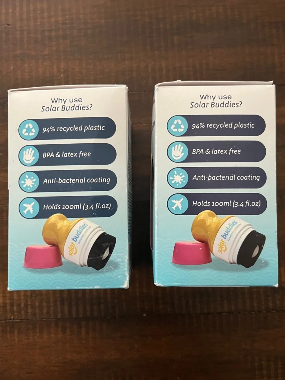 ☀️NIB Solar Buddies Sunscreen Applicators. Set of 2 ☀️